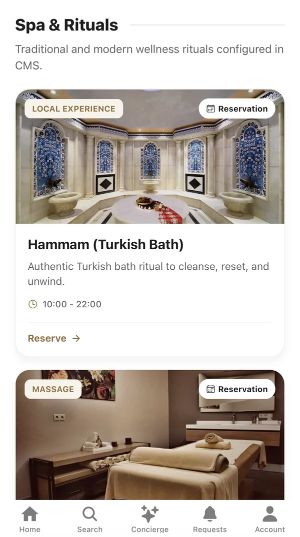 All your services in one place