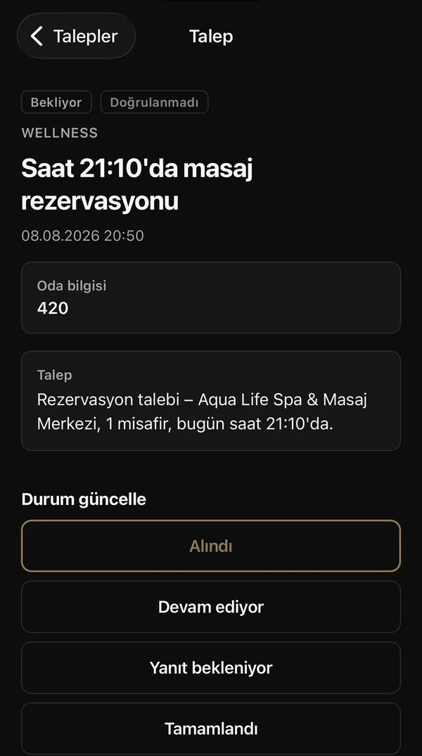 Request details