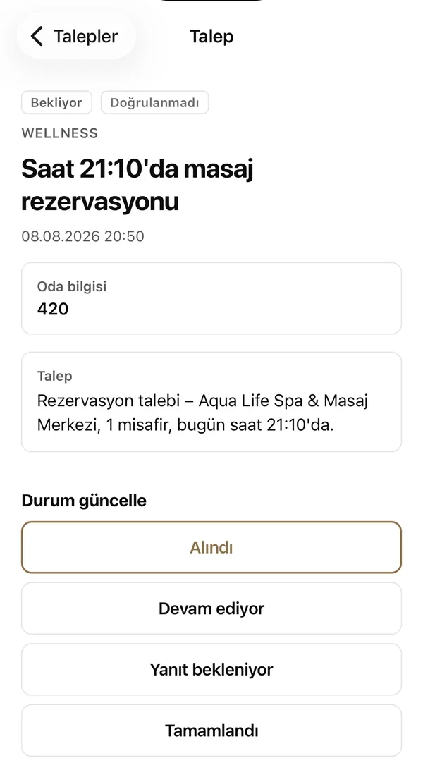 Request details